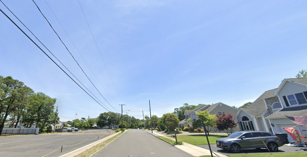 The Fellowship Chapel property on Duchess Lane, Brick, N.J. (Cedit: Google Earth)